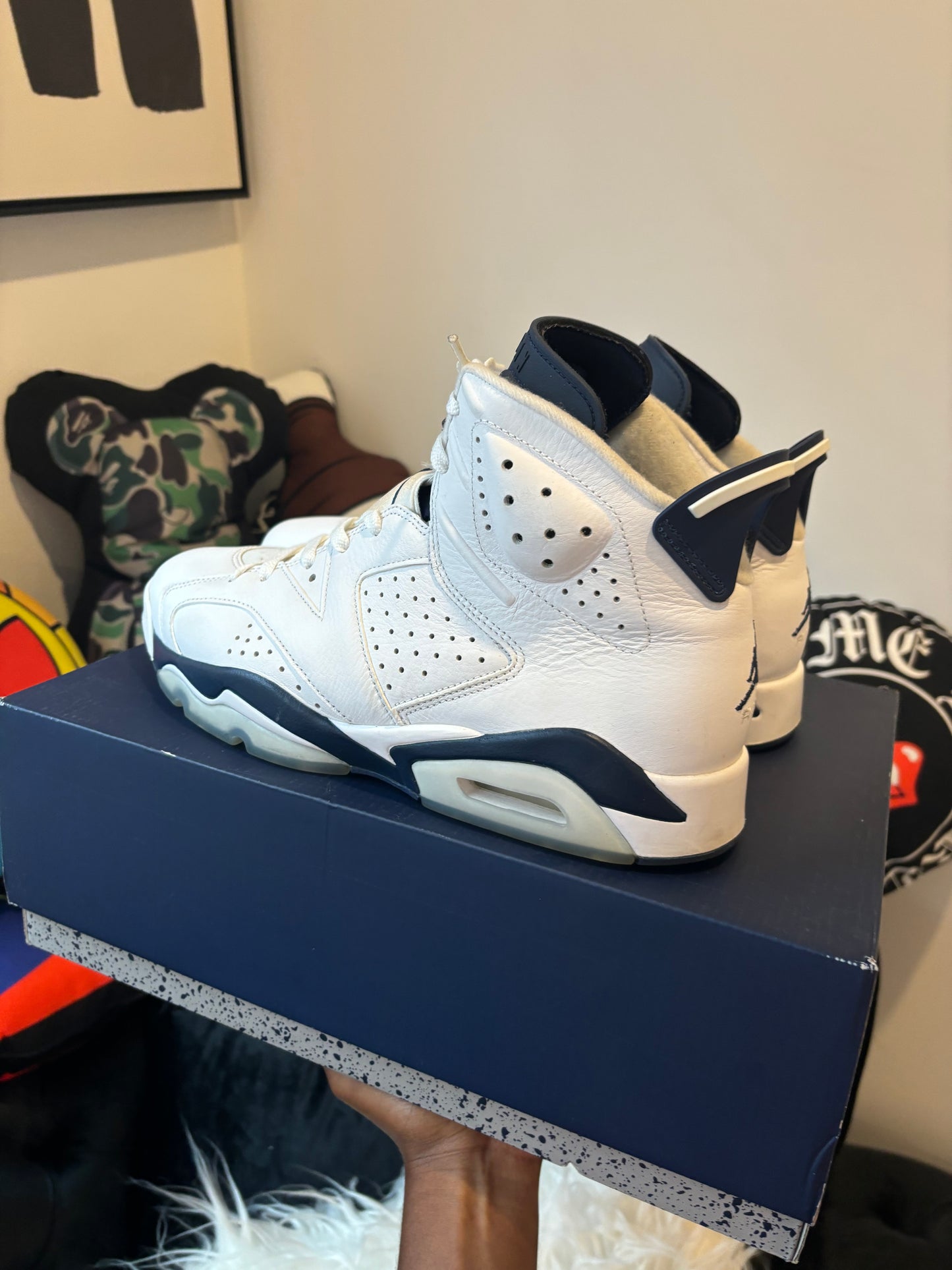 Jordan 6 Midnight Navy