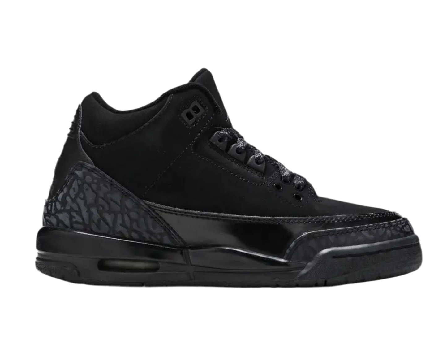 Grade school Jordan 3 Black cat