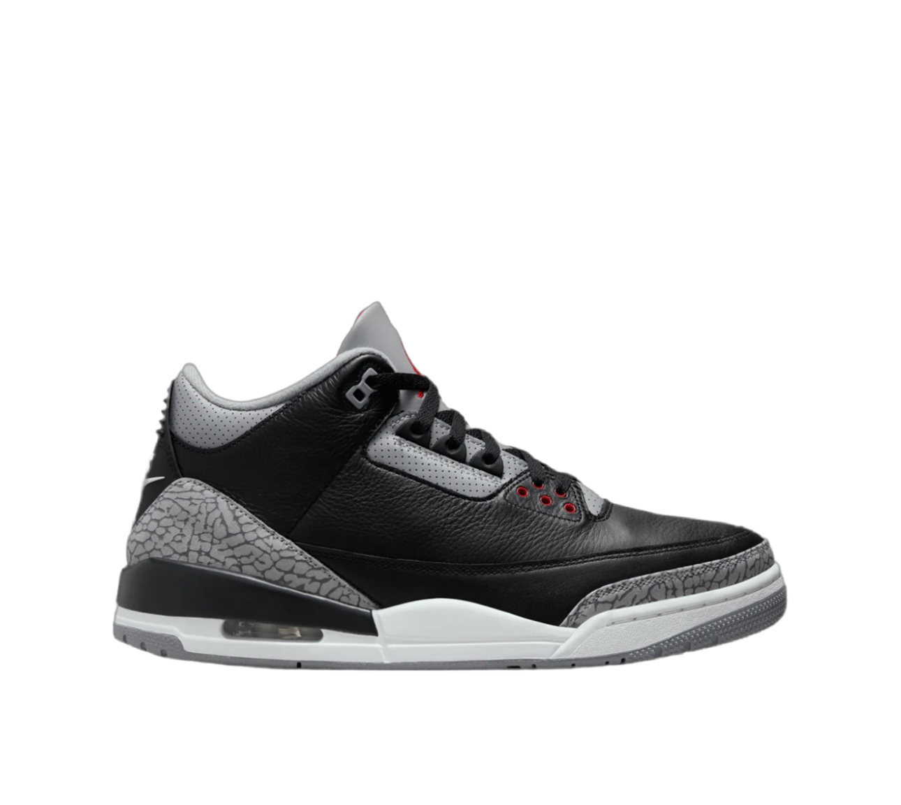 Men Jordan 3 Black Cement