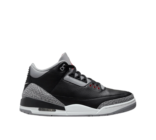 Men Jordan 3 Black Cement