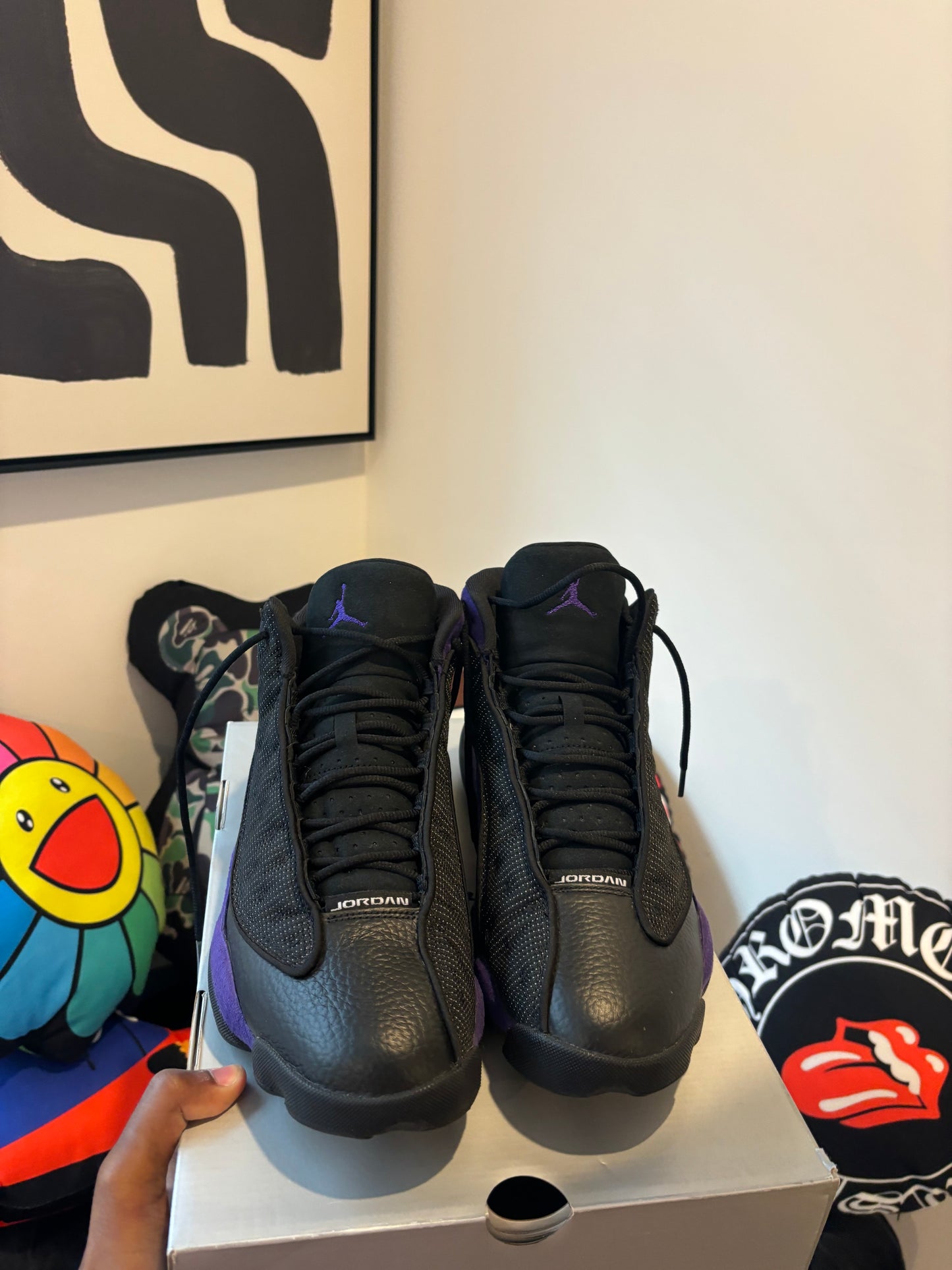 Jordan 13 Court Purple