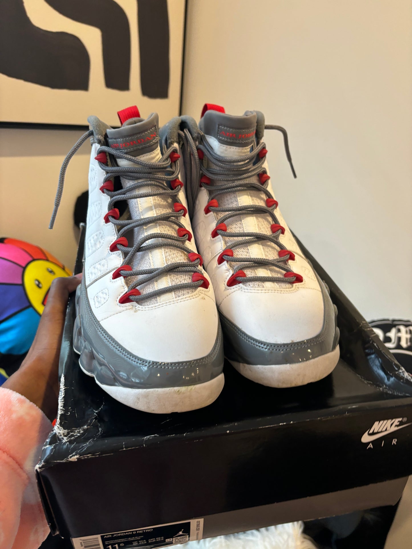 Jordan 9 Fire Red