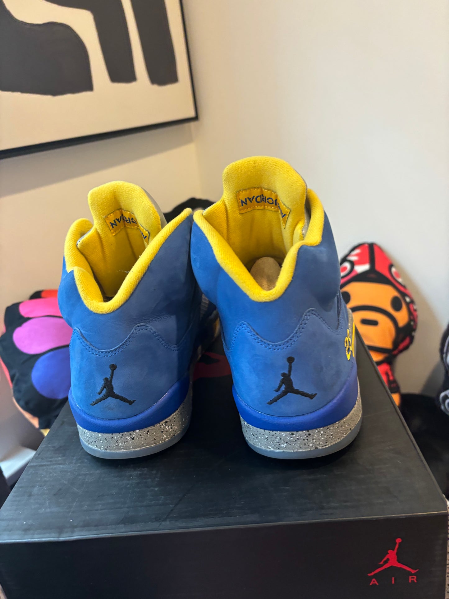 Jordan 5 Laney blue