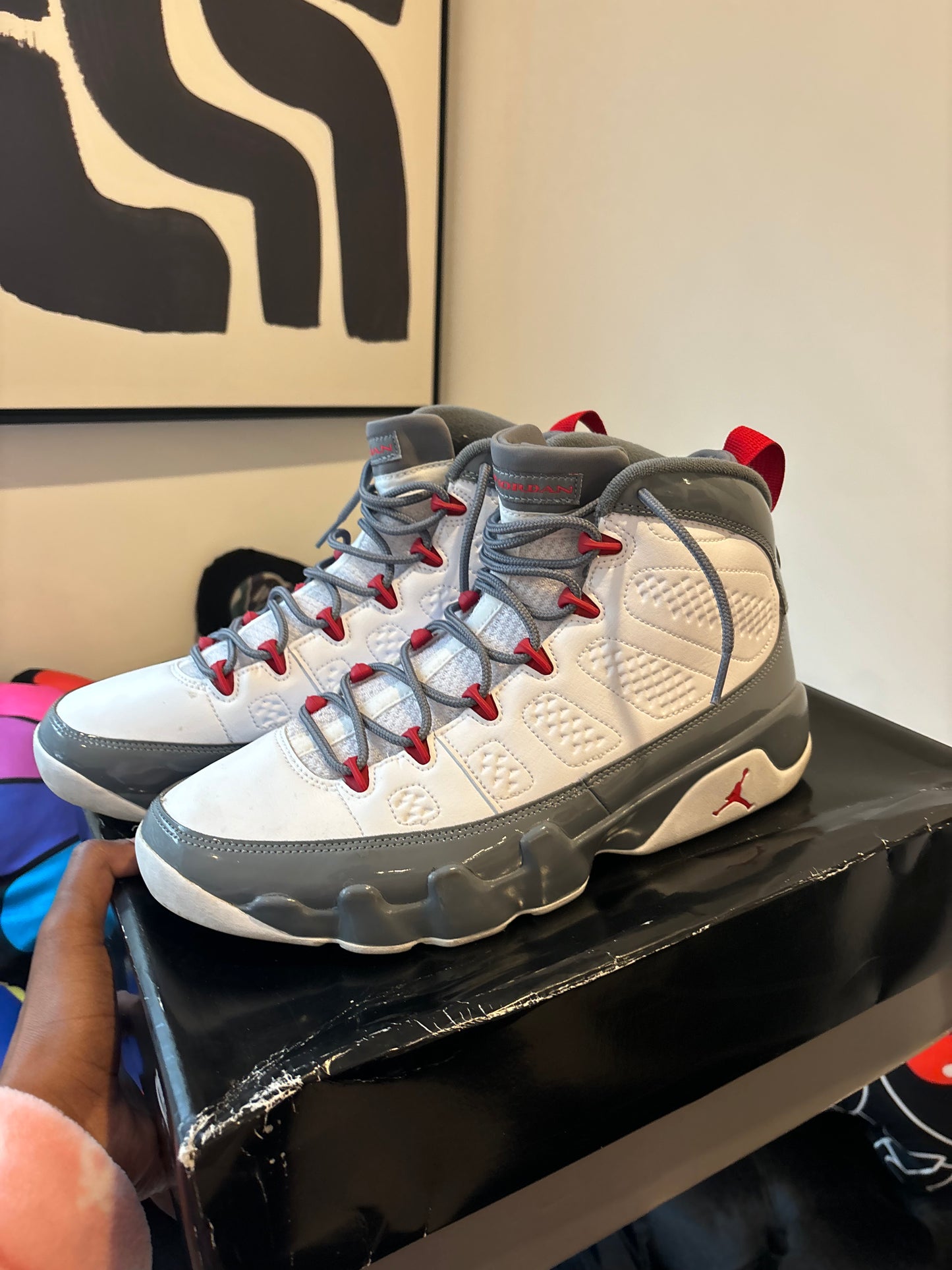 Jordan 9 Fire Red