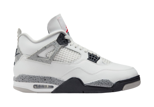 Air Jordan 4 White Cement