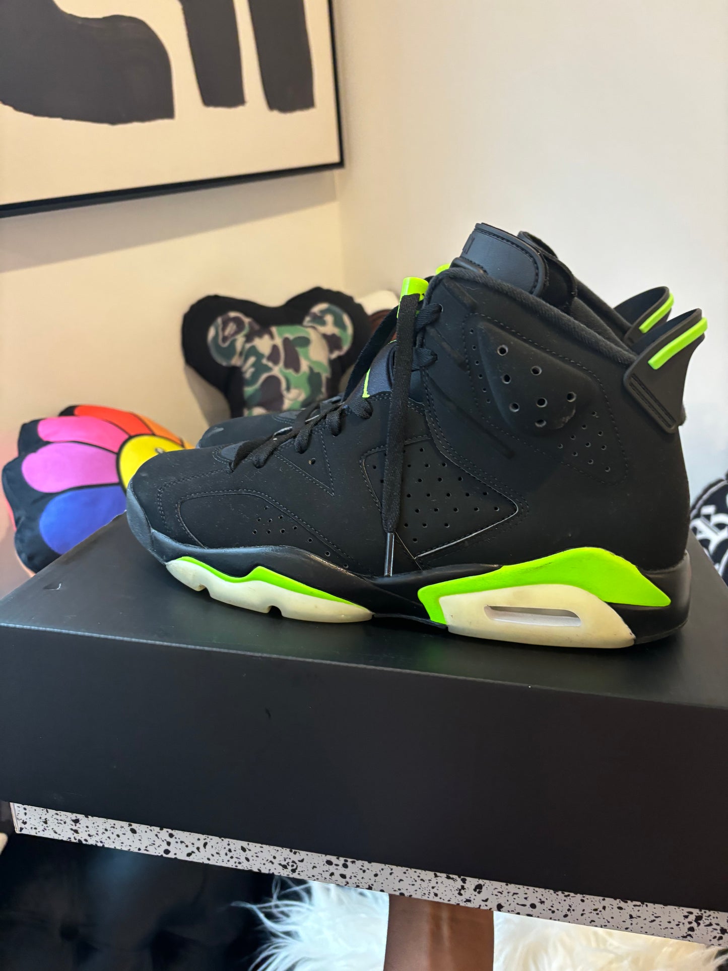 Jordan 6 Electric Green