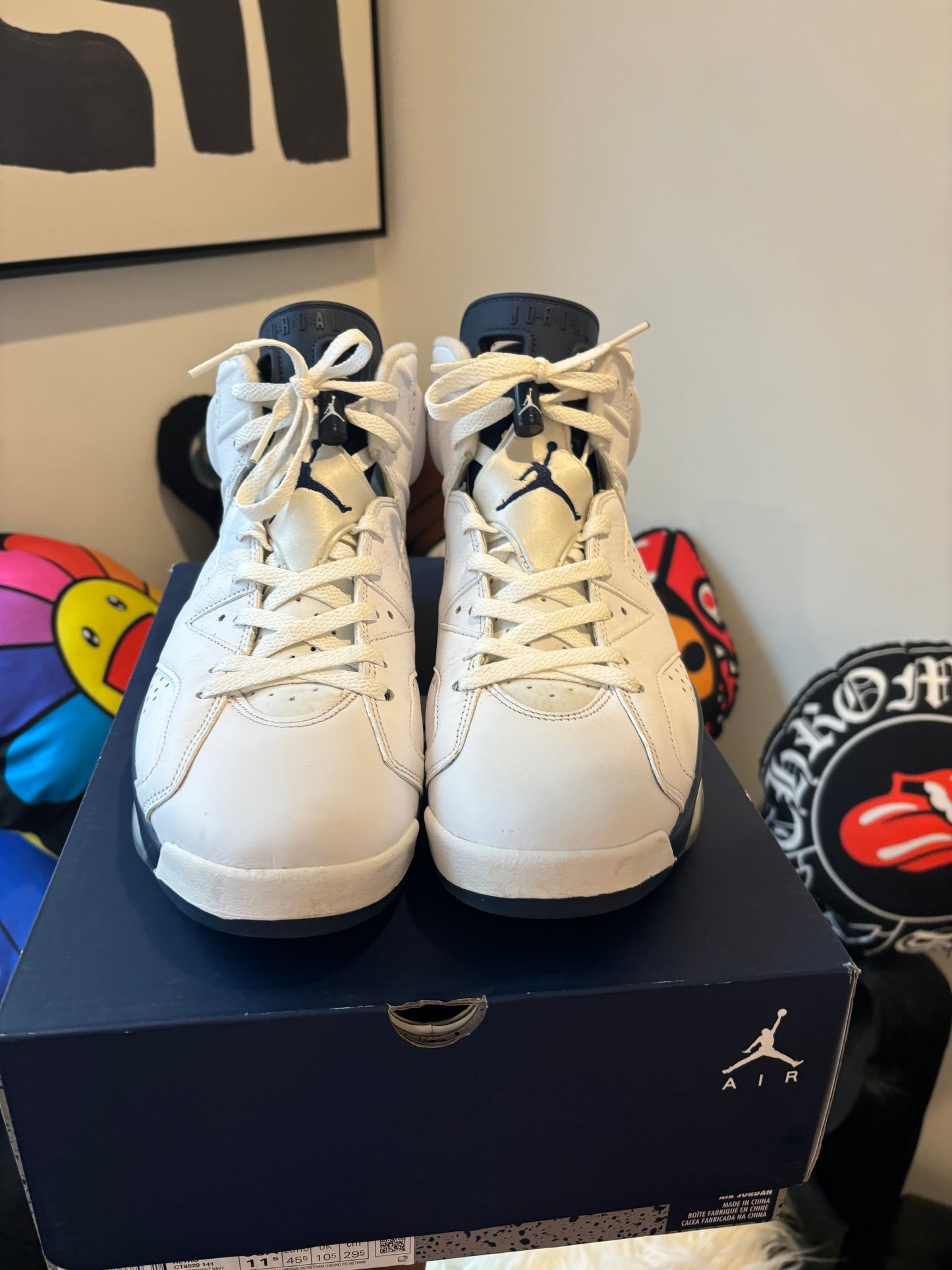 Jordan 6 Midnight Navy