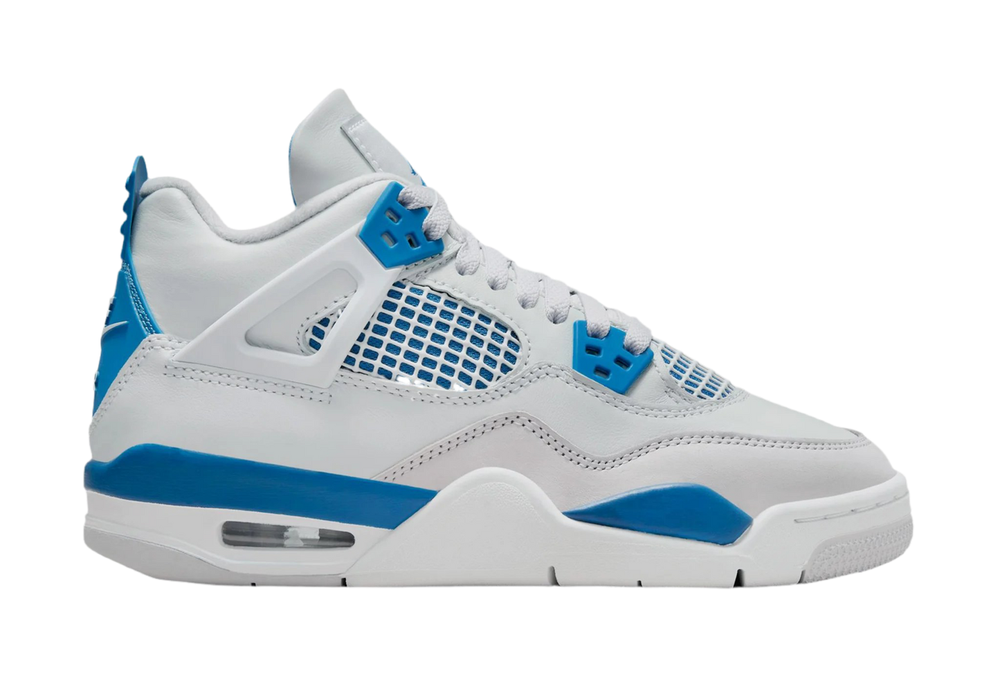 Boys Jordan 4 military blue