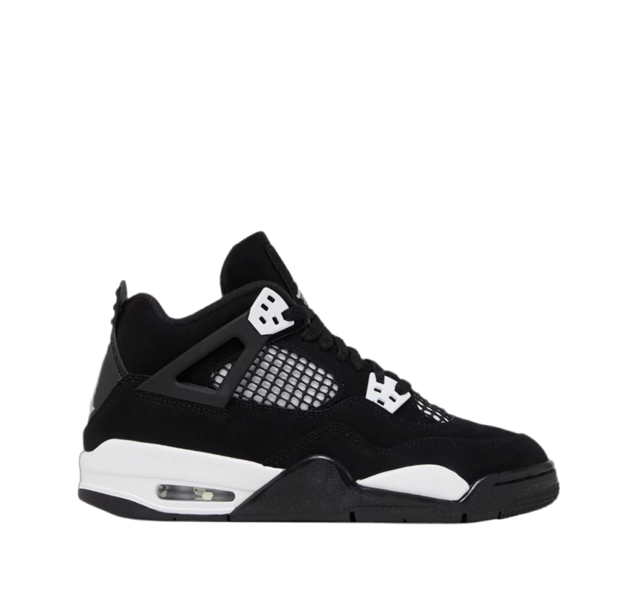 Grade school Jordan 4 White Thunder