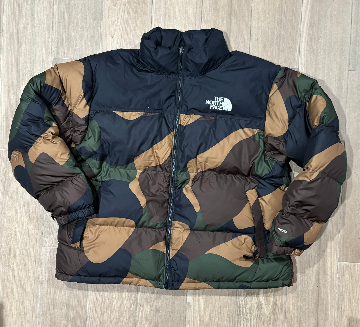 Camo north face