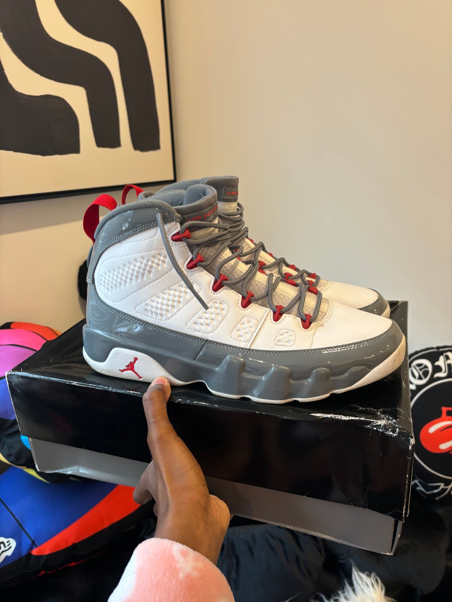 Jordan 9 Fire Red