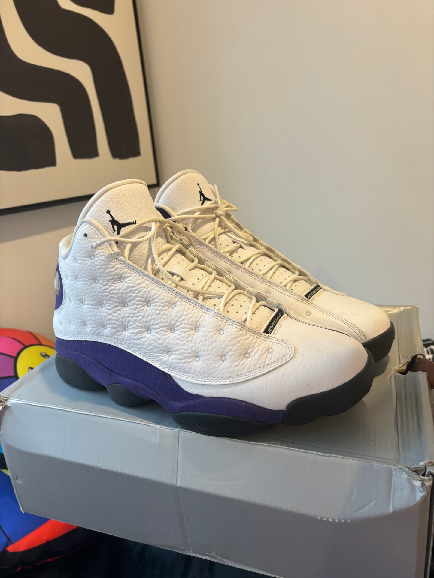 Jordan 13 Lakers