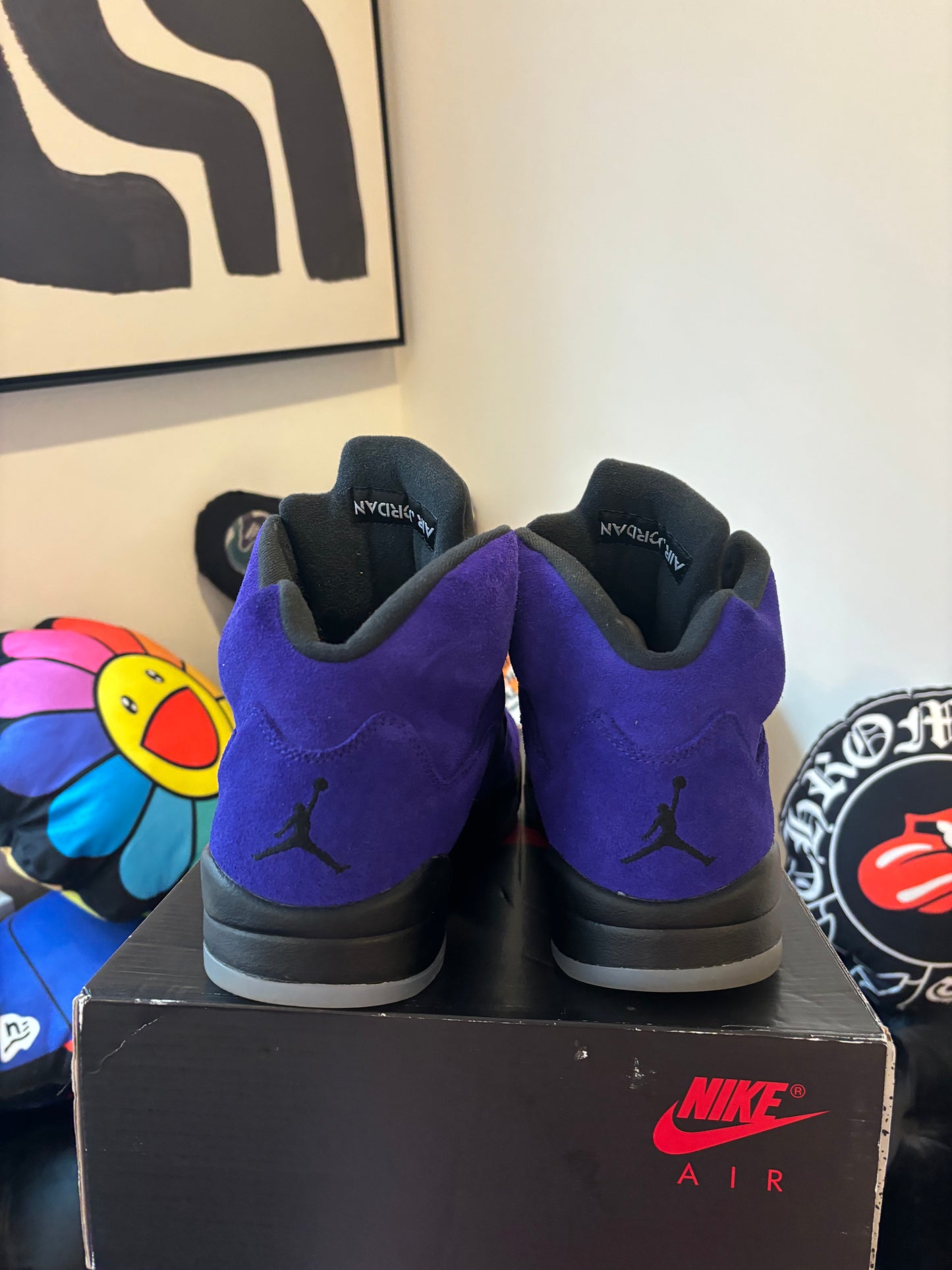 Jordan 5 Alternate grape