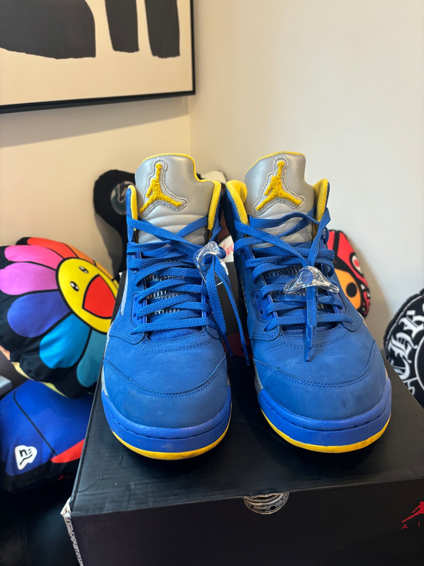 Jordan 5 Laney blue