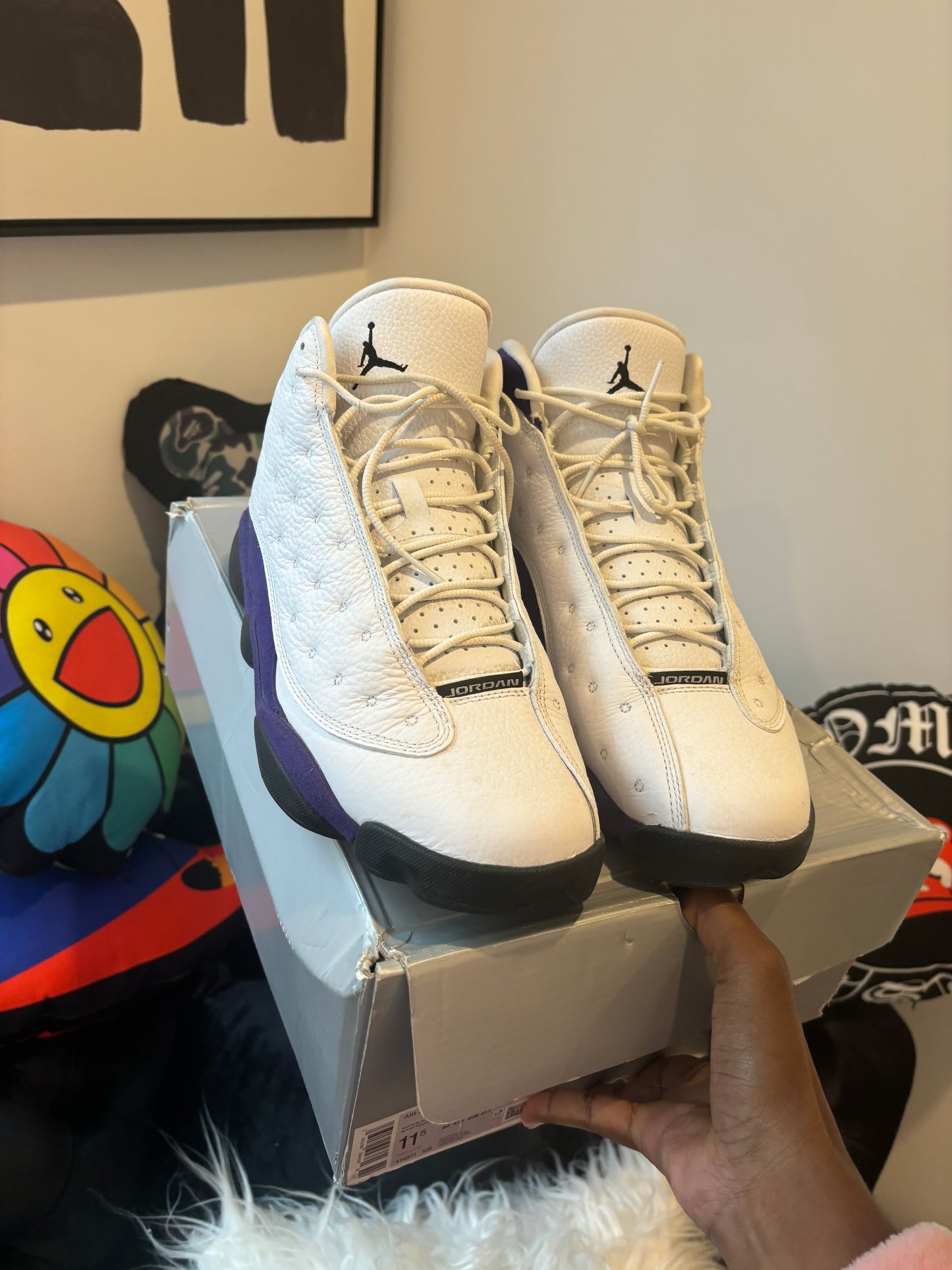 Jordan 13 Lakers