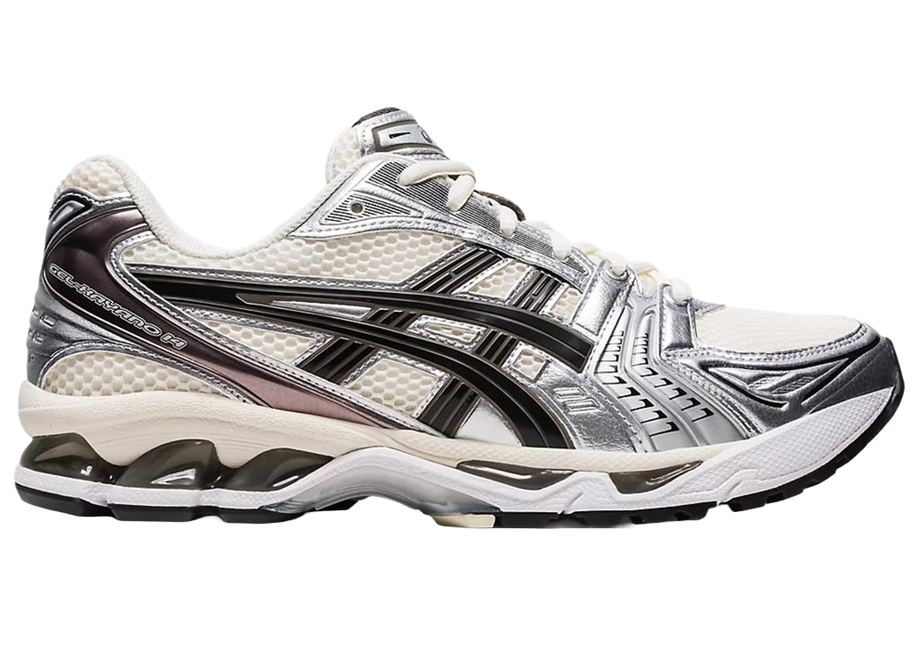 Asics gel kayano 14 Cream Black Metallic plum